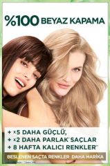 Garnier Nutrisse Yoğun Besleyici Kalıcı Krem Saç Boyası - 7.0 Kumral