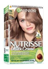 Garnier Nutrisse Yoğun Besleyici Kalıcı Krem Saç Boyası - 7N Doğal Kumral