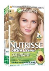 Garnier Nutrisse Yoğun Besleyici Kalıcı Krem Saç Boyası - 9.0 Sarı