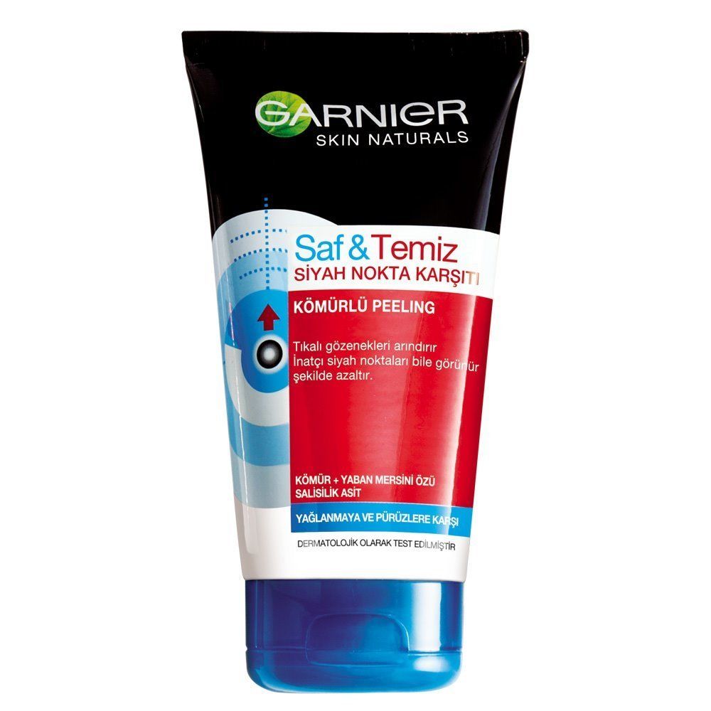 Garnier Saf & Temiz Siyah Nokta Karşıtı Kömürlü Peeling 150 ml