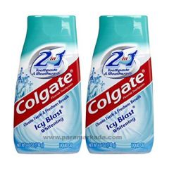 Colgate Diş Macunu 2 in 1 130 gr x 2 Adet - Buz Fırtınası Beyazlık
