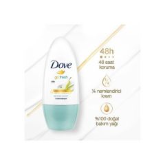 Dove Kadın Roll-On Go Fresh Aloe Vera & Armut 50 ml