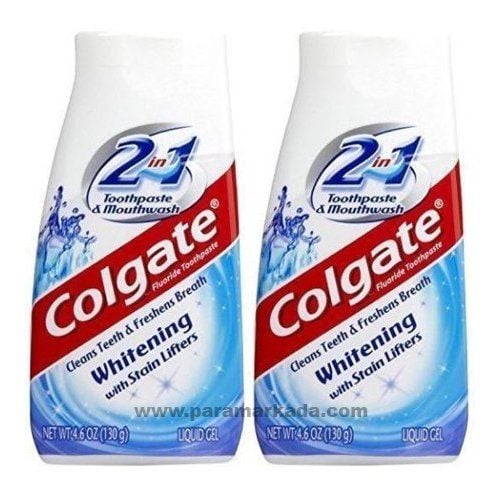 Colgate Diş Macunu 2 in 1 130 gr x 2 Adet - Beyazlık
