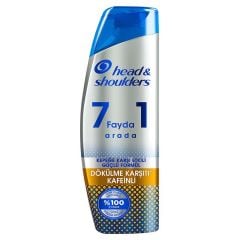 Head & Shoulders 7 Fayda 1 Arada Dökülme Karşıtı ve Kepeğe Karşı Etkili Güçlü Formül İçeren Şampuan 300 ml