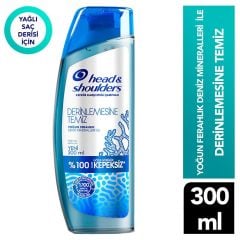 Head & Shoulders Derinlemesine Temiz Kaşıntı Giderici Kepeğe Karşı Etkili Şampuan 300 ml