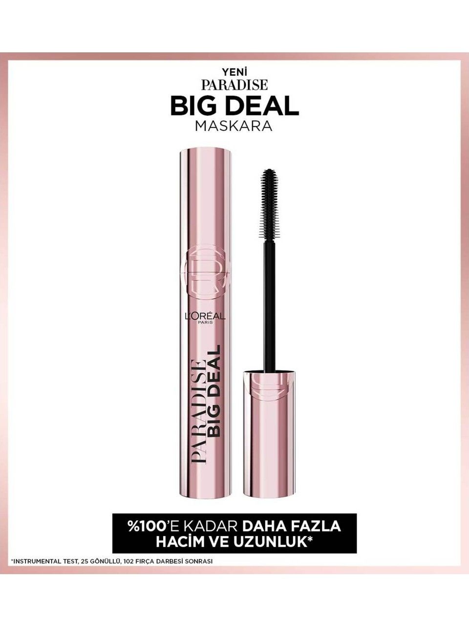L'Oréal Paris Paradise Big Deal Maskara - Siyah