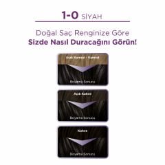 Palette Göz Alıcı Renkler 1-0 - Siyah
