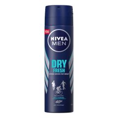 Nivea Dry Fresh Erkek Sprey Deodorant 150 ml