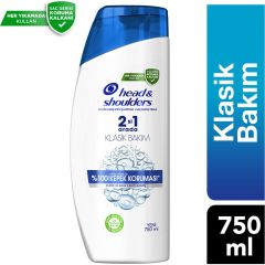 Head & Shoulders 2'si 1 Arada Şampuan Klasik Bakım 750 ml