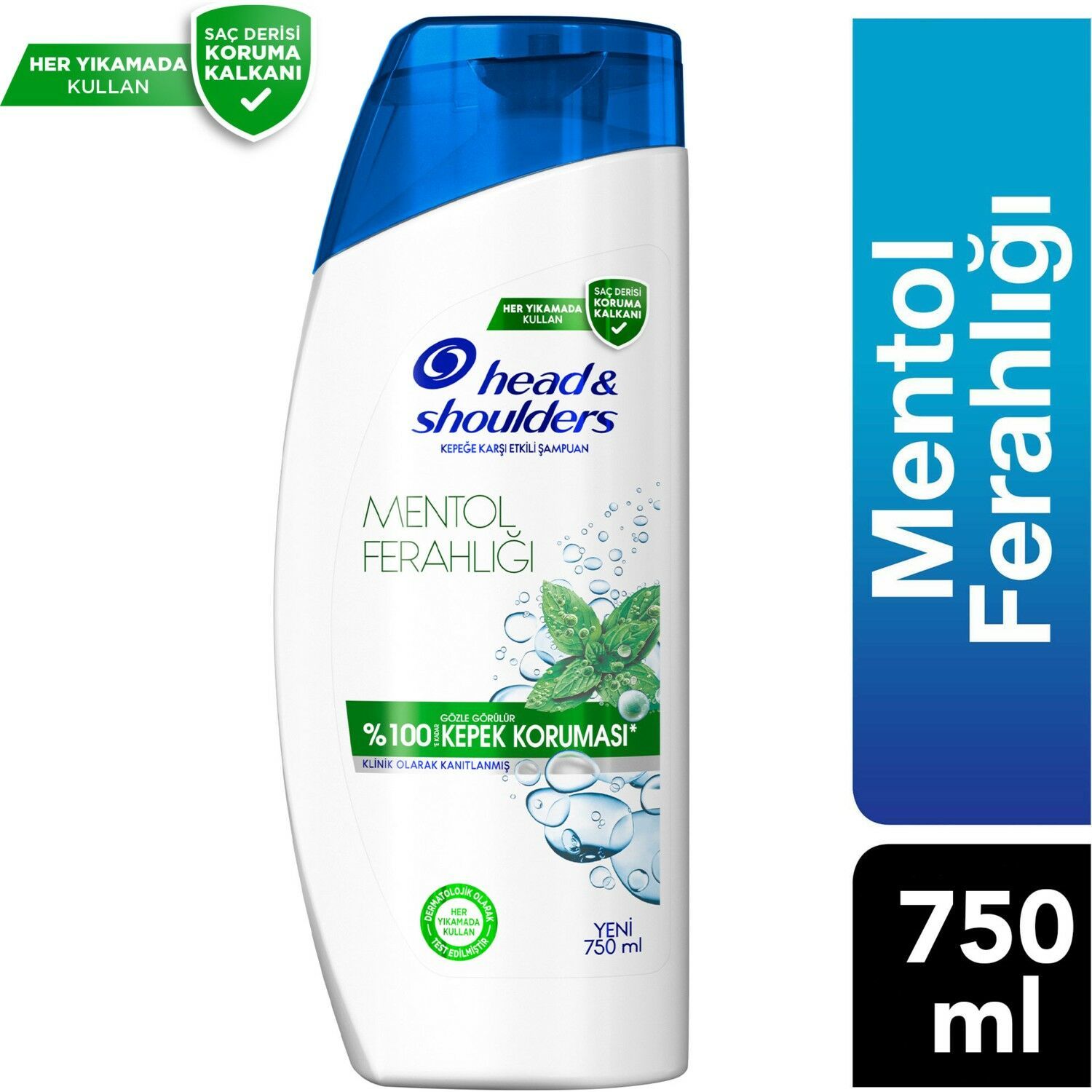 Head & Shoulders Kepek Şampuan Mentol Ferahlığı 750 ml