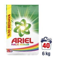 Ariel Toz Çamaşır Deterjanı Parlak Renkler 6 kg
