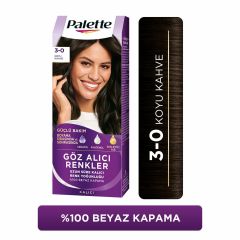 Palette Göz Alıcı Renkler 3-0 - Koyu Kahve