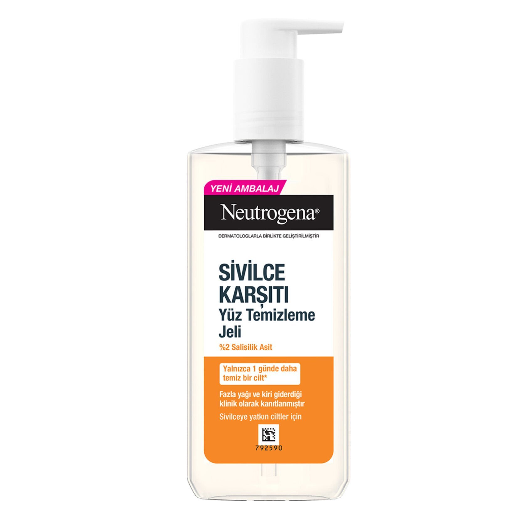 Neutrogena Sivilce Karşıtı Yüz Temizleme Jeli 200 ml