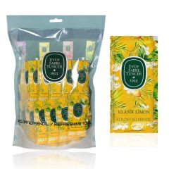 Eyüp Sabri Tuncer Klasik Limon Kolonyalı Mendil 150'li Paket (Küçük Boy)