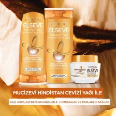 L'Oréal Paris Elseve Mucizevi Hindistan Cevizi Yağı Ağırlaştırmayan Besleyici Şampuan 360 ml