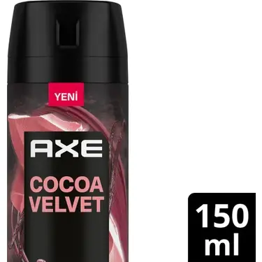 Axe Cocoa Velvet Erkek Sprey Deodorant 150 ml
