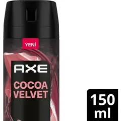 Axe Cocoa Velvet Erkek Sprey Deodorant 150 ml