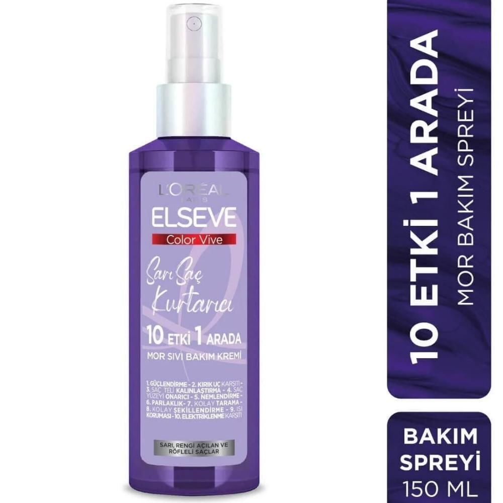 L'Oreal Paris Elseve Color Vive Mor Sıvı Bakım Kremi 150 ml
