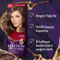 Wella Koleston Intense Saç Boyası 5/1 Açık Küllü Kahve