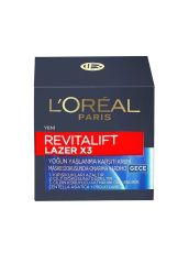 L'Oreal Paris Revitalift Lazer X3 Gece Kremi 50 ml