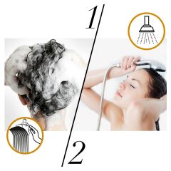 Pantene 2'si 1 Arada Şampuan ve Saç Bakım Kremi Doğal Sentez Güç ve Parlaklık 600 ml