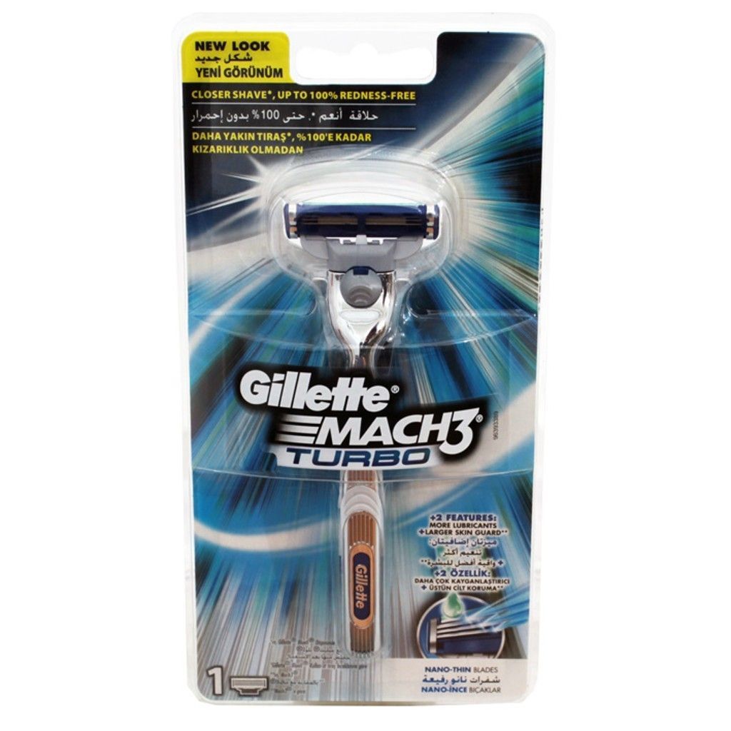 Gillette Mach3 Turbo 1 Up Tıraş Makinesi