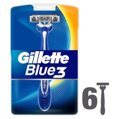 Gillette Blue 3 Kullan-At Tıraş Bıçağı 6'lı