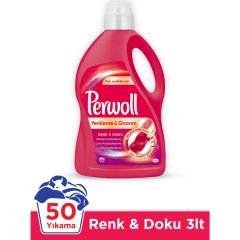 Perwoll Yenilenen Renkler Hassas Çamaşır Deterjanı 3 lt