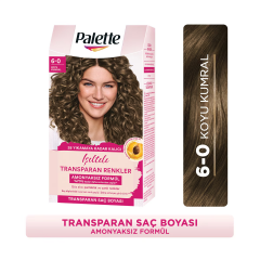 Palette Işıltılı Transparan Renkler Koyu Kumral 6-0