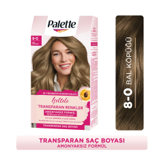 Palette Işıltılı Transparan Renkler Bal Köpüğü 8-0