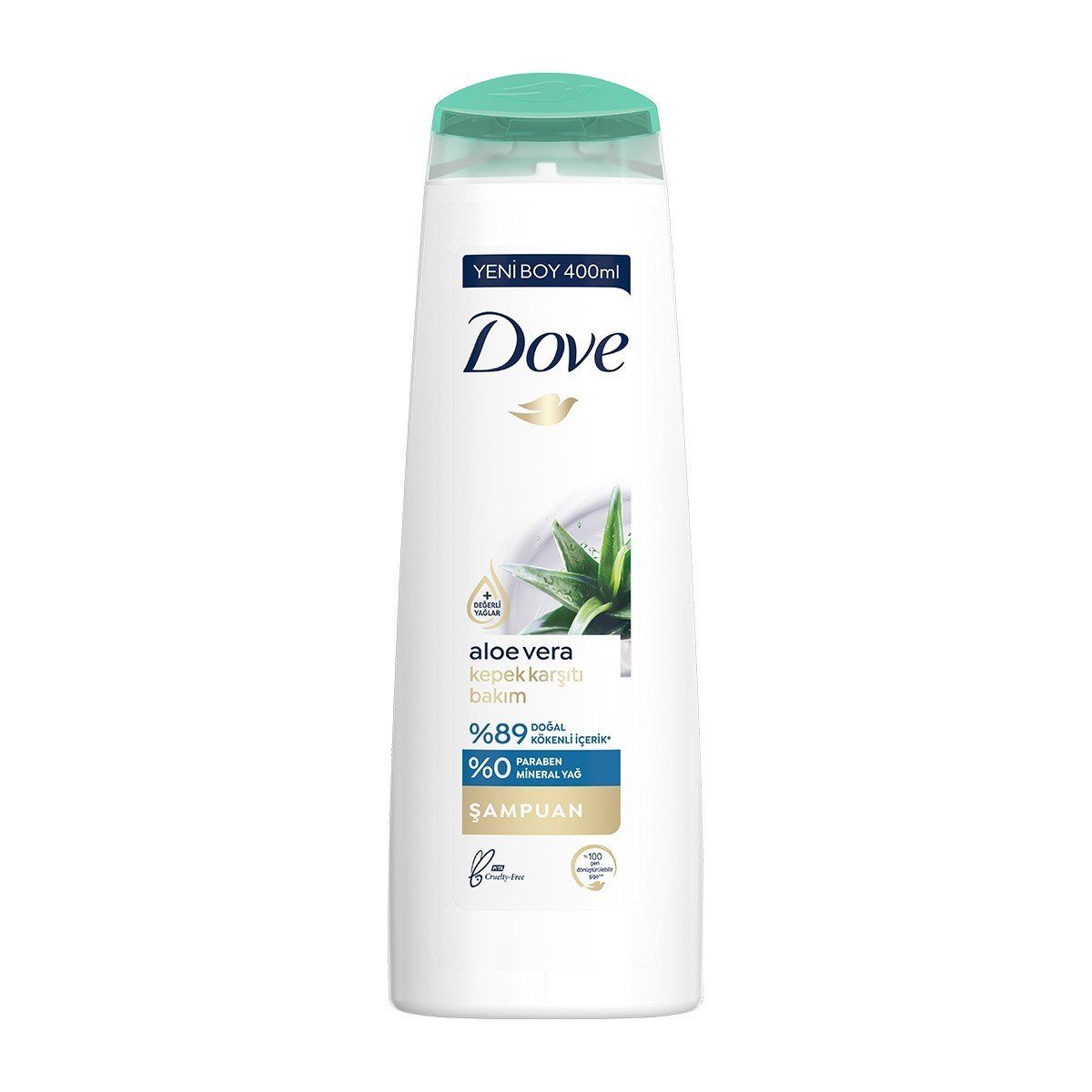 Dove Şampuan Aloe Vera Kepekli Saçlar İçin 400 ml