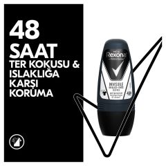 Rexona Men Invisible Black White Roll-On 50 ml