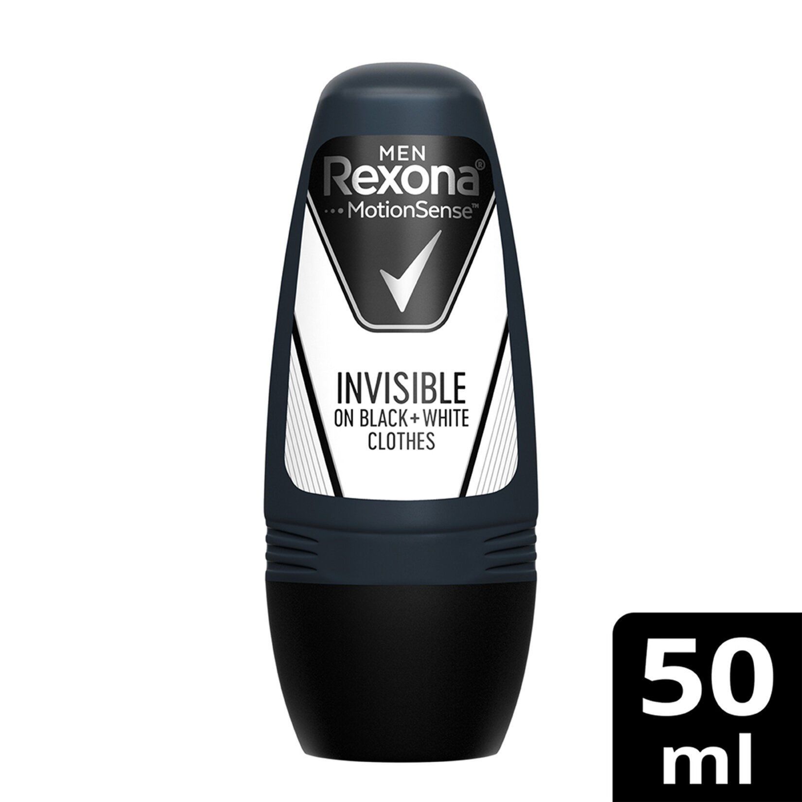 Rexona Men Invisible Black White Roll-On 50 ml