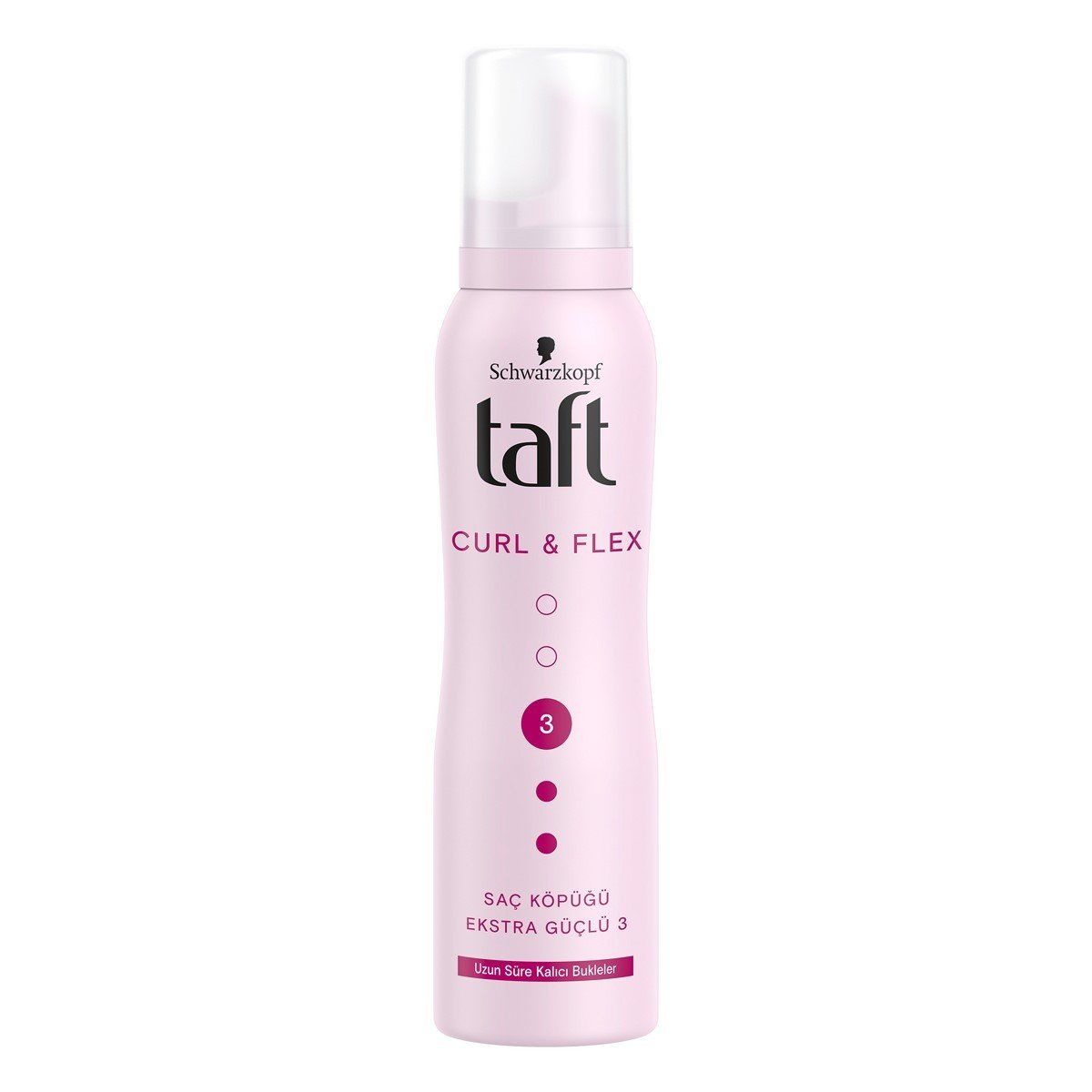 Taft Kıvırcık/Bukle No:3 Saç Köpüğü 150 ml