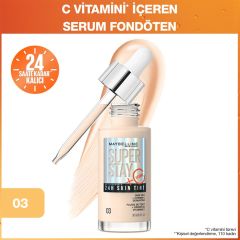 Maybelline Fondöten Superstay Glow Tint 03