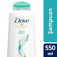 Dove Şampuan Micellar Narin Bakım 550 ml
