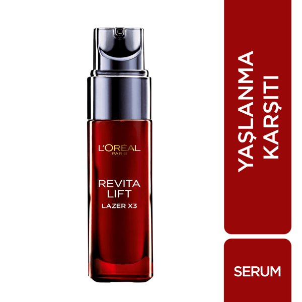 L'Oreal Paris Revitalift Lazer X3 Yoğun Yaşlanma Karşıtı Serum 30 ml