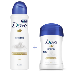 Dove Deodorant Original Sprey 150 ml + Stick 40 ml