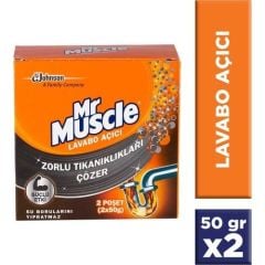 Mr. Muscle Lavabo Açıcı 2x50 gr