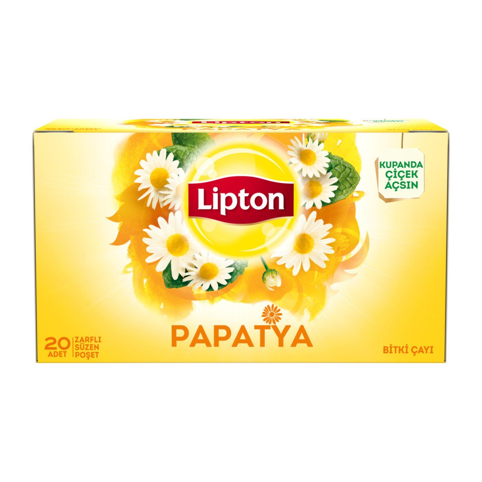 Lipton Bardak Poşet Bitki Çayı Papatya 20'li