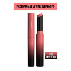 Maybelline New York Color Sensational Ultimatte Mat Ruj- 499 More Blush