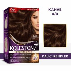 Wella Koleston Supreme Saç Boyası 4/0 Kahve