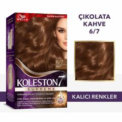 Wella Koleston Supreme Saç Boyası 6/7 Çikolata Kahve