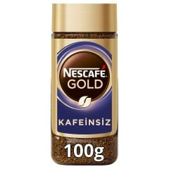 Nescafe Gold Kafeinsiz Kavanoz 100 gr