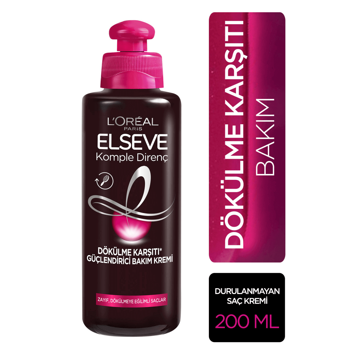 L'Oreal Paris Elseve Komple Direnç Dökülme Karşıtı Bakım Kremi 200 ml