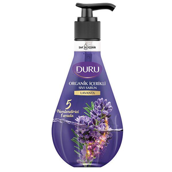 Duru Organik İçerikli Lavanta Sıvı Sabun 500 ml