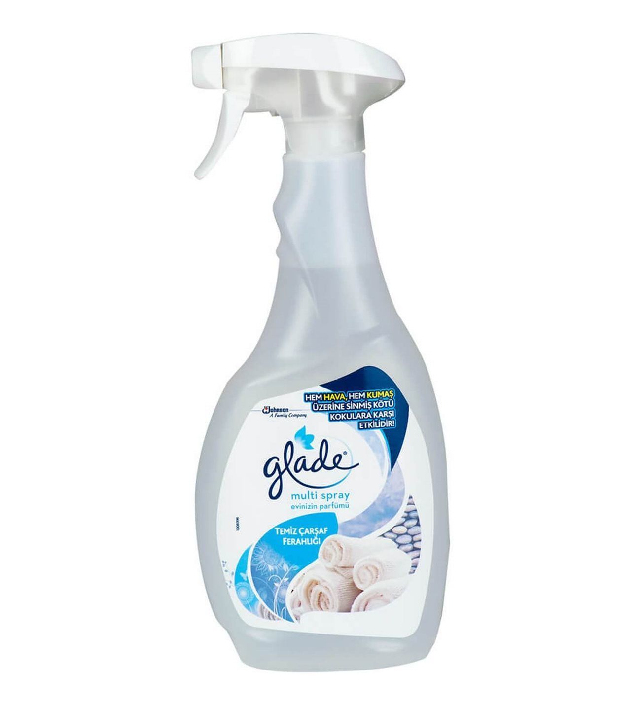 Glade Multi Sprey Oda Kokusu Temiz Çarşaf Ferahlığı 500 ml