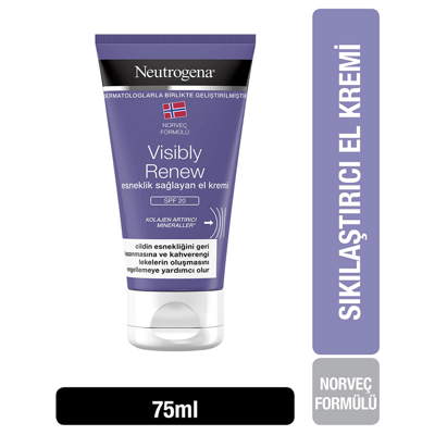 Neutrogena Visiby Renew Esneklik Sağlayan El Kremi 75 ml