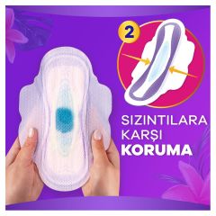 Orkid Platinum Hijyenik Ped Gece Süper Ekonomik Paket 16'lı Ped