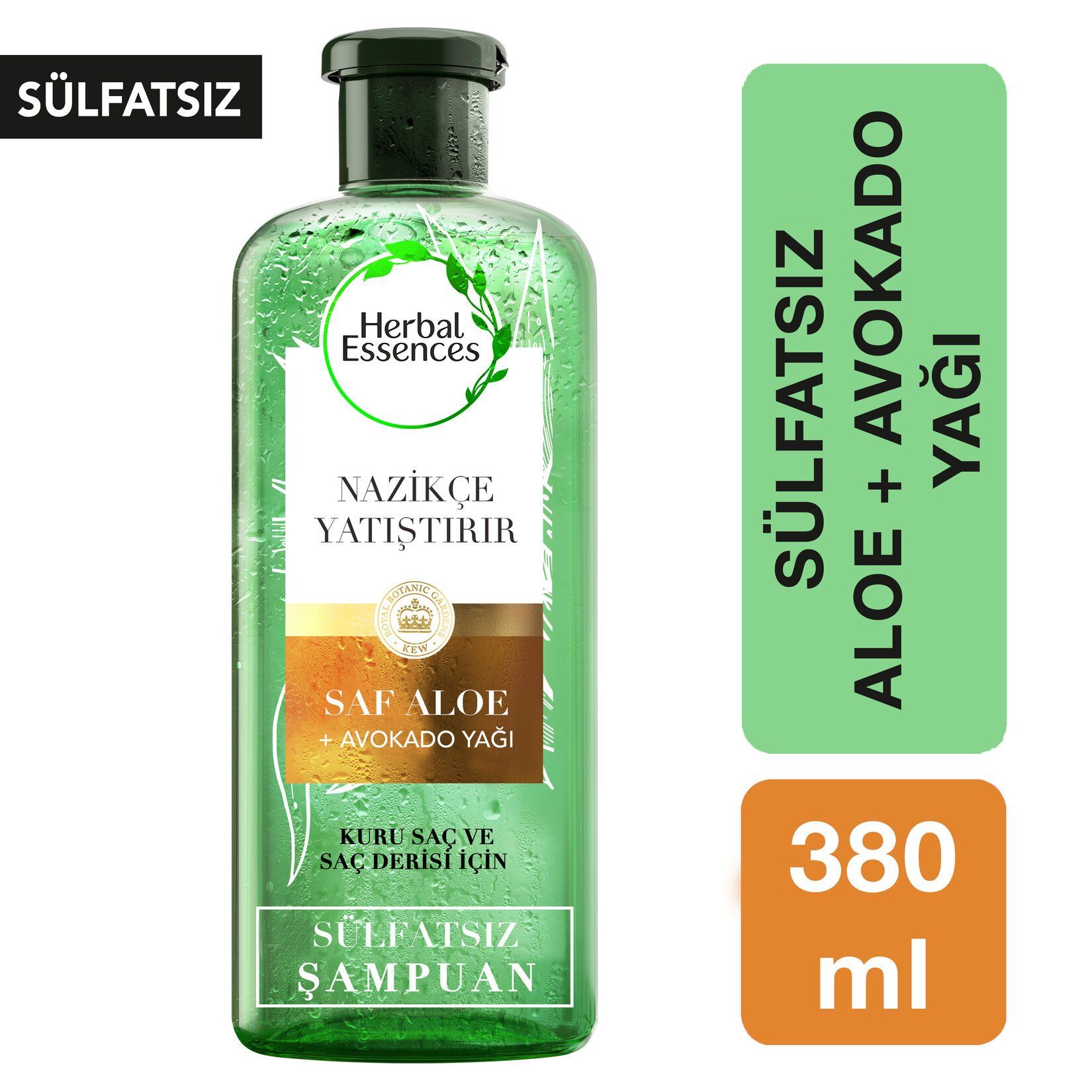 Herbal Essences Şampuan Aloe&Avokado 380 ml